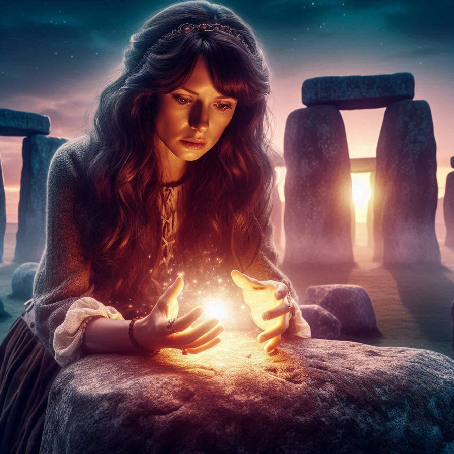 Magic Stones Deviantart Magic at the stones by SYLVIAsArt on DeviantArt