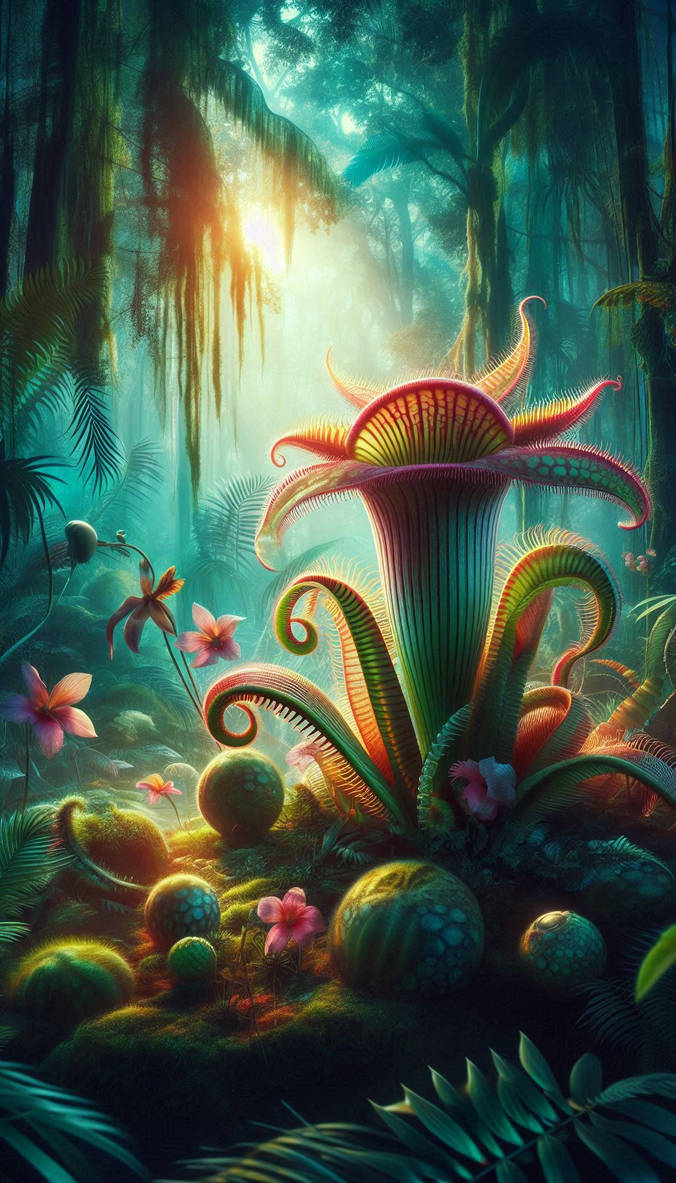 Plant Deviantart Flesh eating plant by SYLVIAsArt on DeviantArt