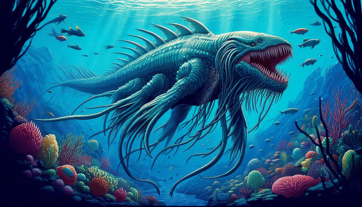 Monster fish by SYLVIAsArt on DeviantArt