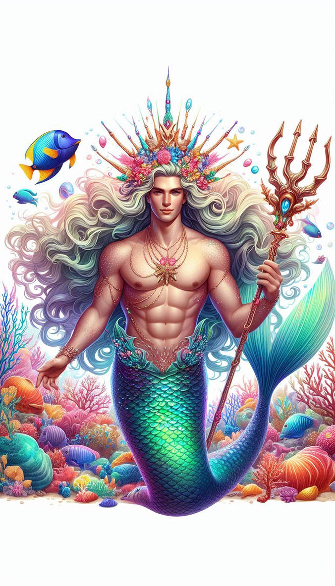 Merman Merchant Merman by SYLVIAsArt on DeviantArt