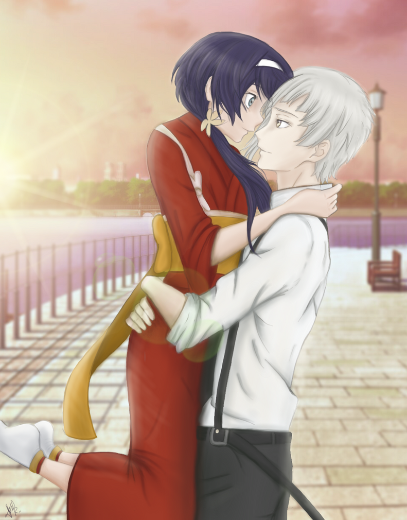 Atsushi and Kyoka BSD by KarenOArt on DeviantArt