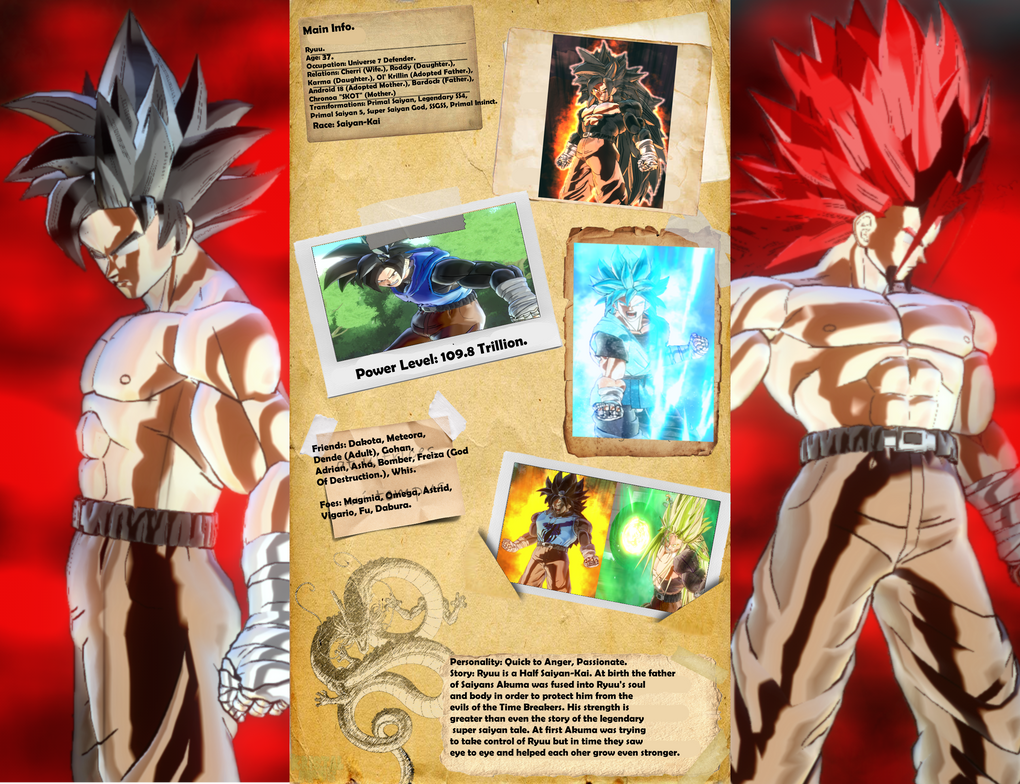 Ryu Build Ryuu's Profile by SusLordRyuko on DeviantArt