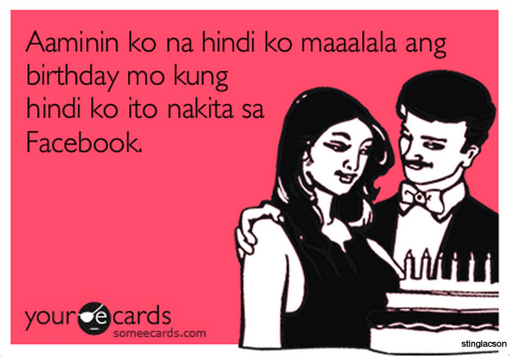 E-card Birthday FB