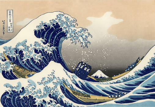 TARDIS v. Katsushika Hokusai