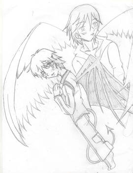 Offbeat_Angel and Demon