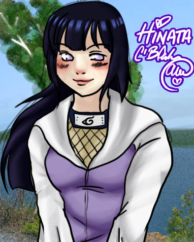 Hinata in the Breeze