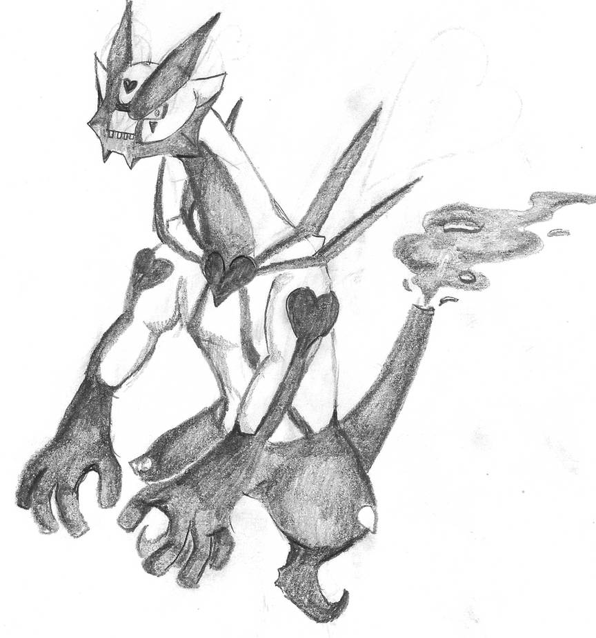 Fakemon Sketch by NightBurstZoroark on DeviantArt