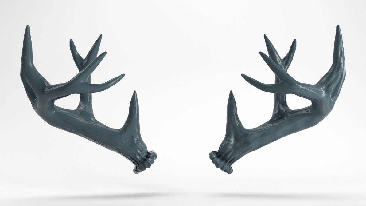 making antlers in zbrush