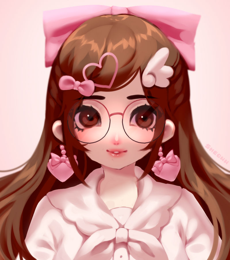 (Commission) Pretty girl by Smeoow on DeviantArt