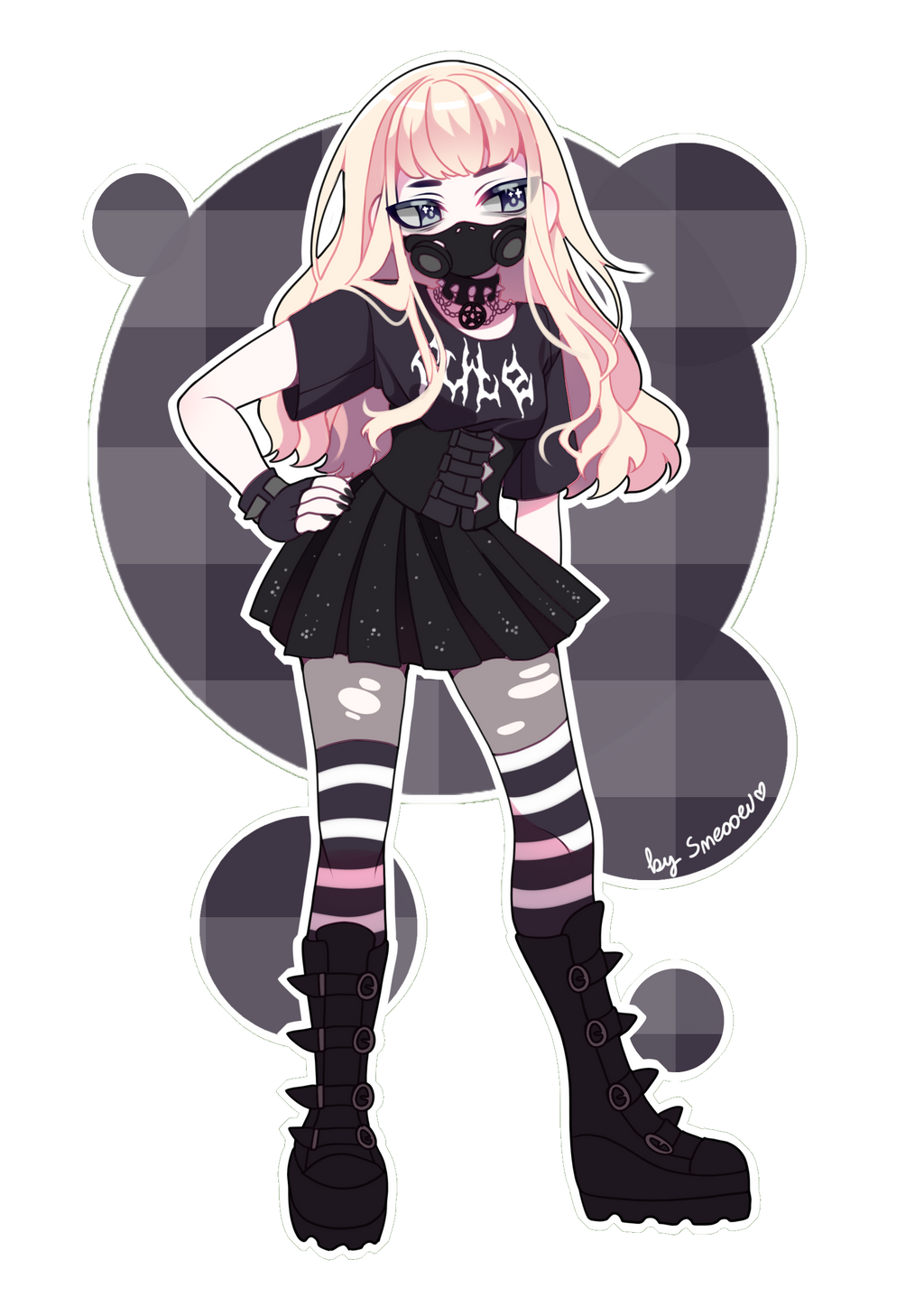 Gothic girl by Smeoow on DeviantArt