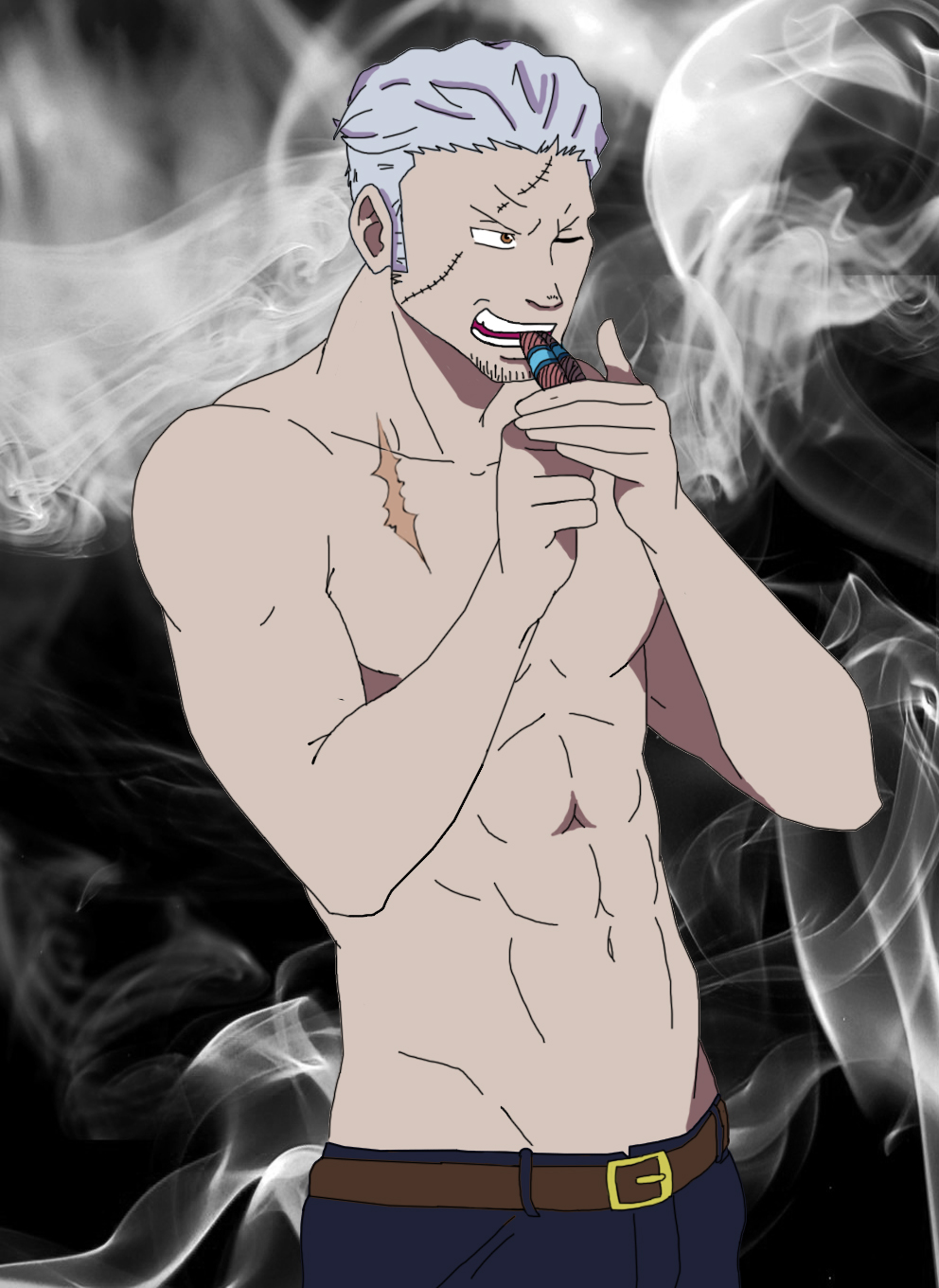 Special Day For Smoker 14-3-14 SHIRTLESS VERSION