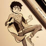 Inktober Superboy