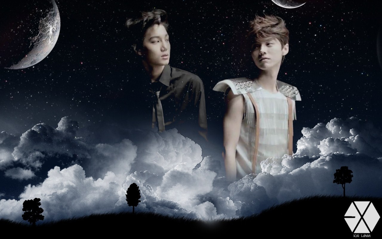 kai and luhan wallpaper by KpopGurl on DeviantArt kai and luhan wallpaper by KpopGurl on DeviantArt