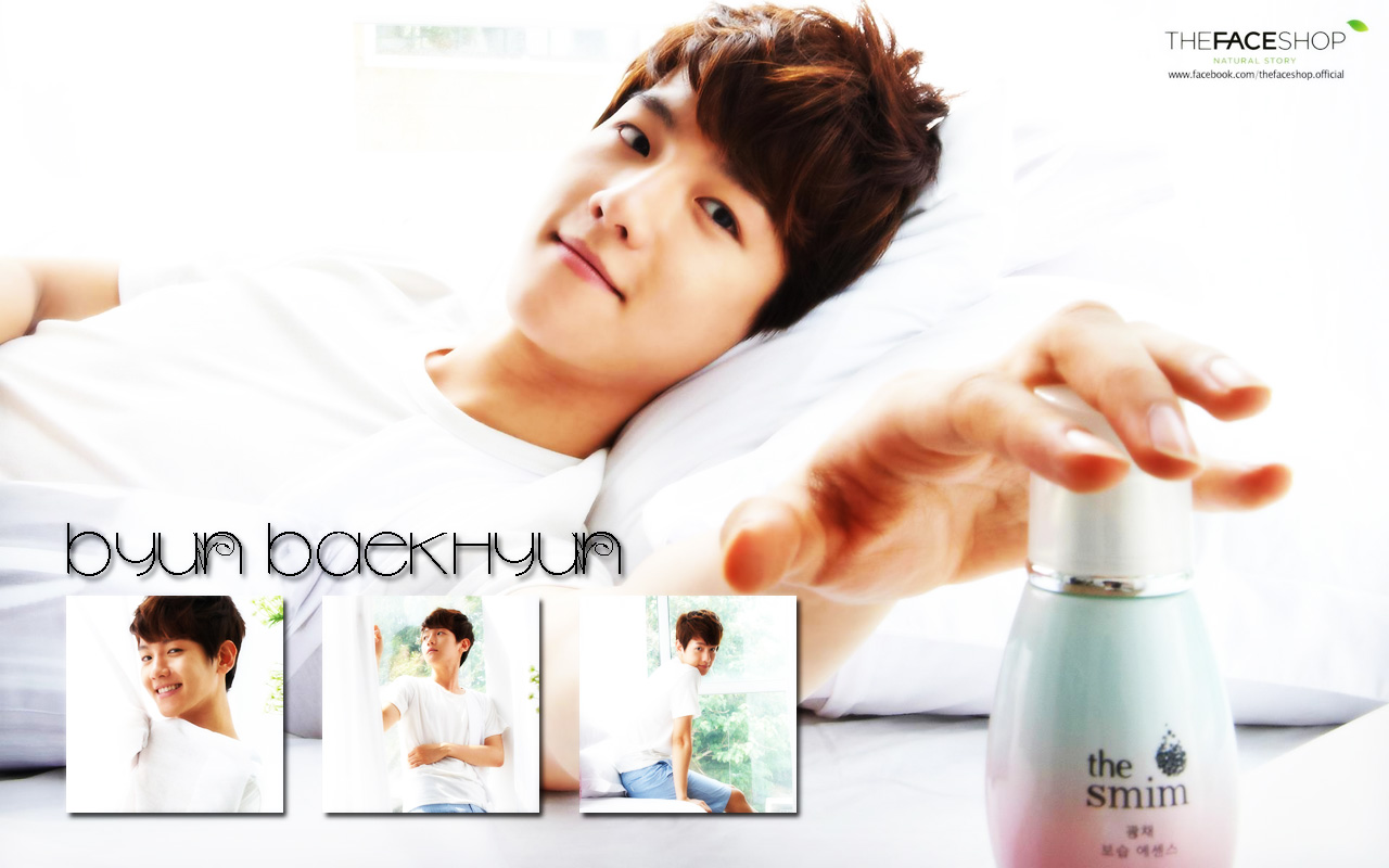 Baekhyn Faceshop Wallpaper