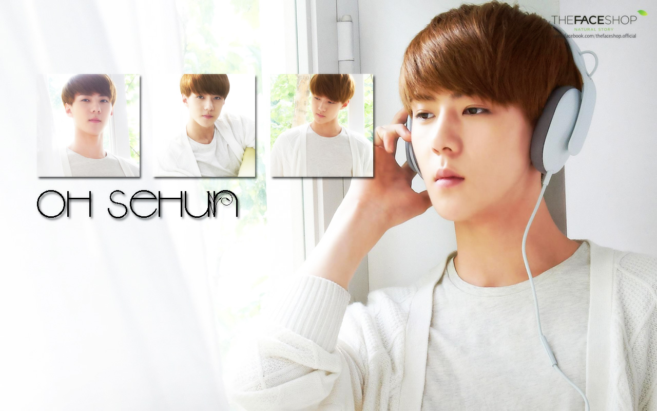 Sehun Faceshop Wallpaper