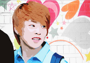 Xiumin Vector Popart by KpopGurl