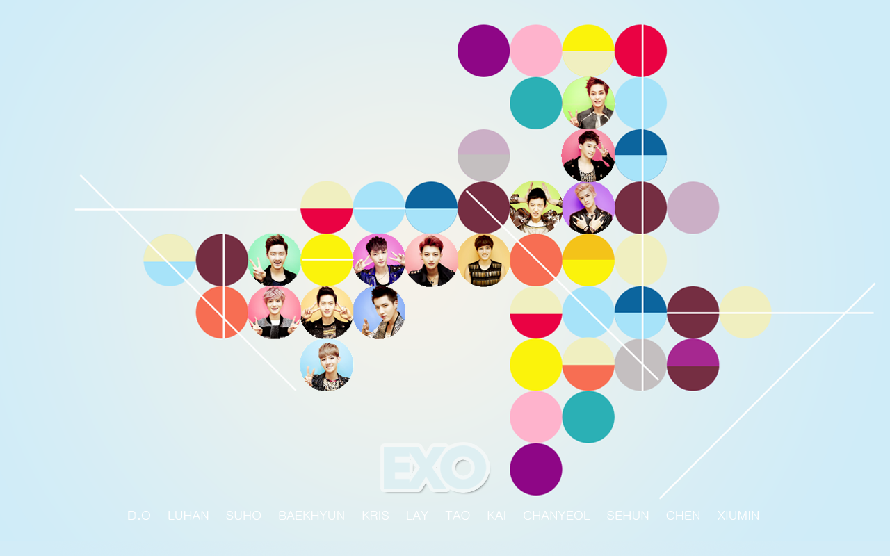 exo background wallpaper exo 2020