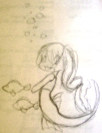 Little chibi mermaid...thing..