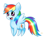 Chibi RainbowDash by Spice5400