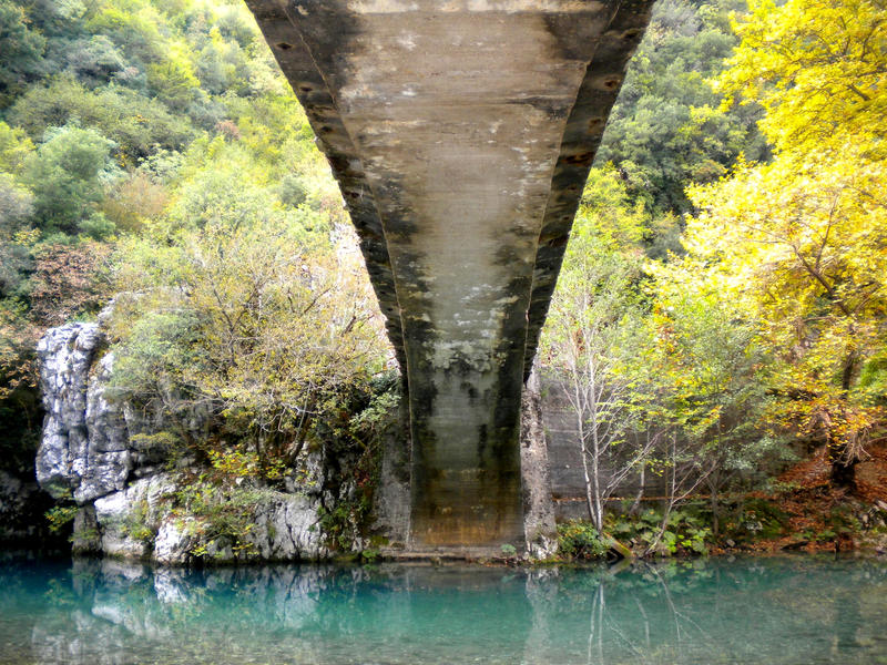 under the bridge