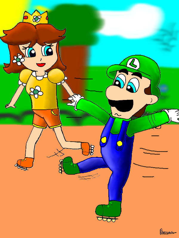 Luigi and daisy