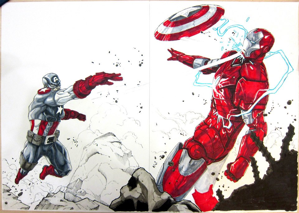 Captain America vs Ironman