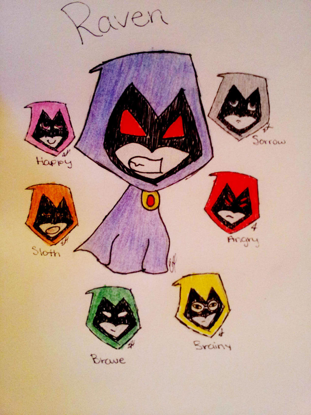 Raven Emoticlones By SentaiPawa On DeviantArt raven-emoticlones-by-sentaipawa-on-deviantart