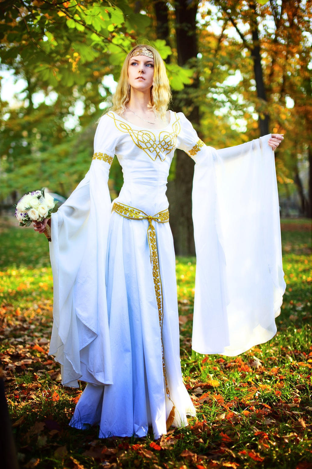 The Elven wedding dress by Ainaven on DeviantArt The Elven wedding dress by Ainaven on DeviantArt