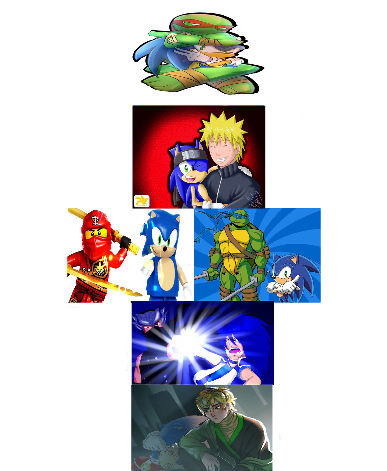 Sonic Ninja Base On by jesserebornford on DeviantArt