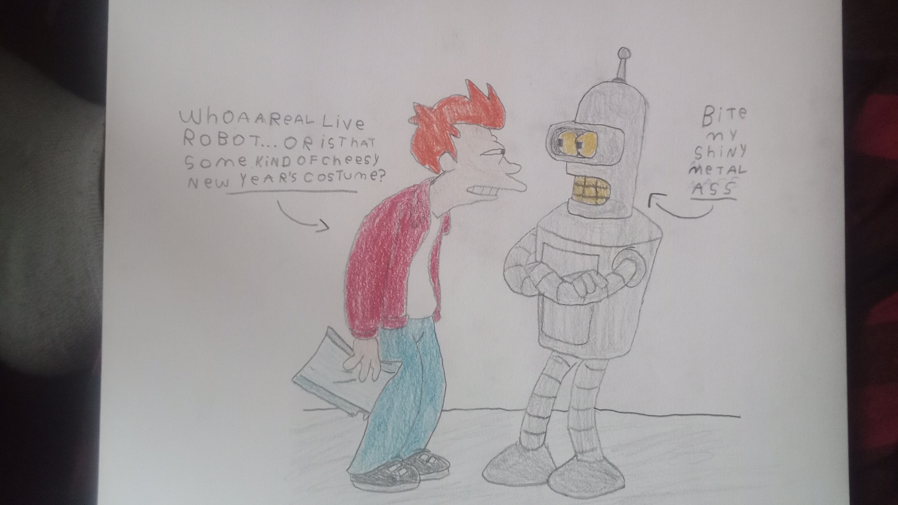 Deviantart Fry Fry and bender drawing by mac876 on DeviantArt