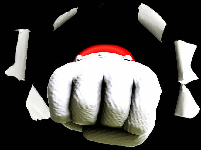 Mario's hand by mac876 on DeviantArt