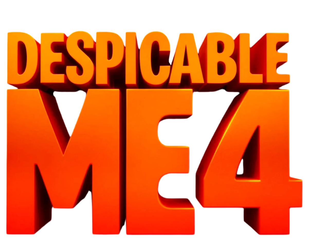 Despicable me 4 logo by mac876 on DeviantArt