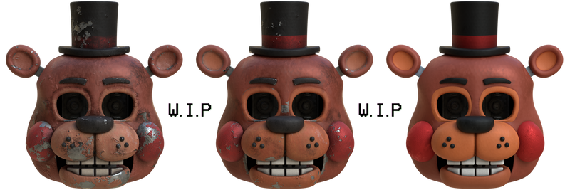 Withered, Faded, and Toy