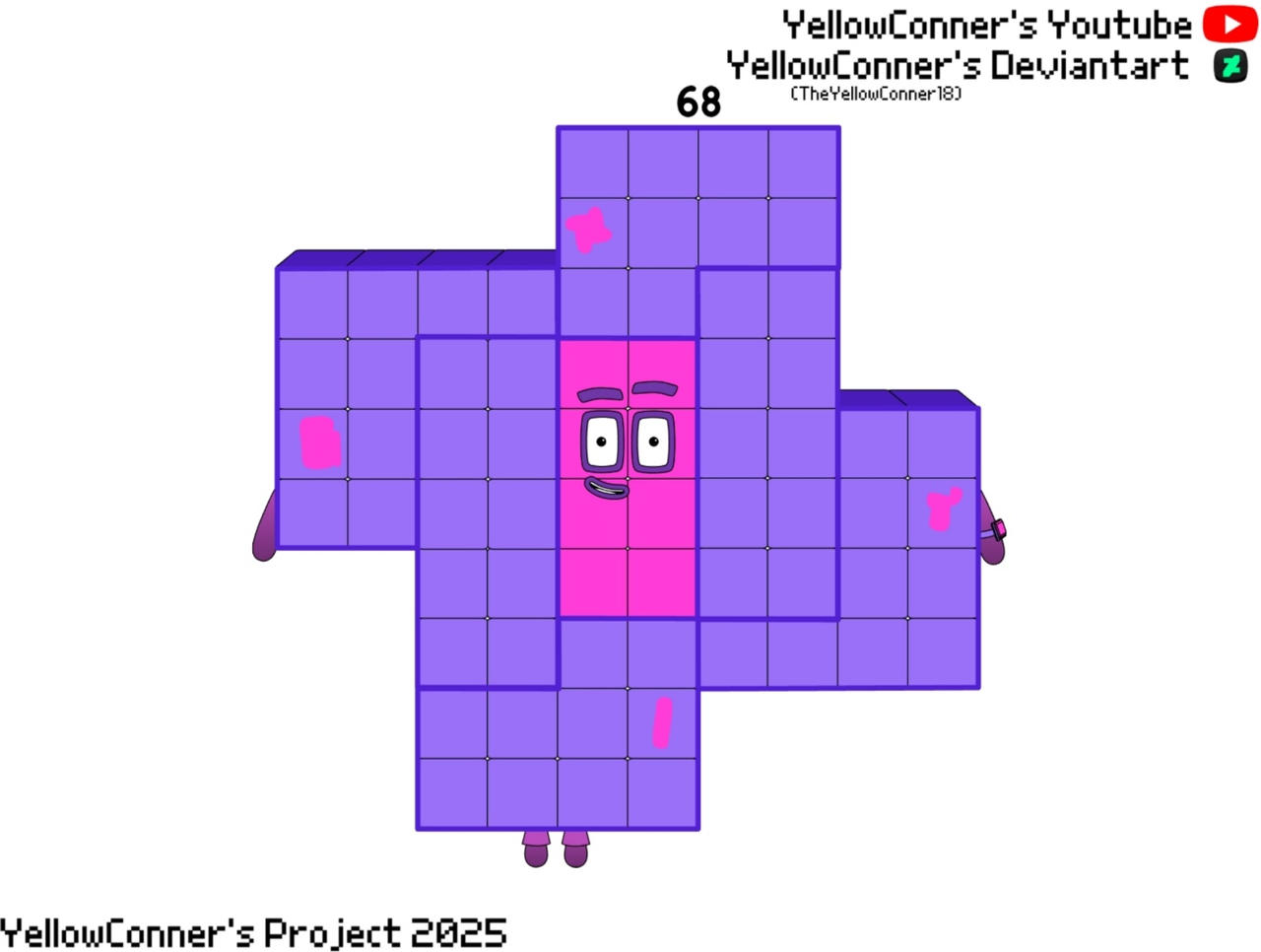My Numberblocks 68 Design By Theyellowconner18 On DeviantArt my-numberblocks-68-design-by-theyellowconner18-on-deviantart