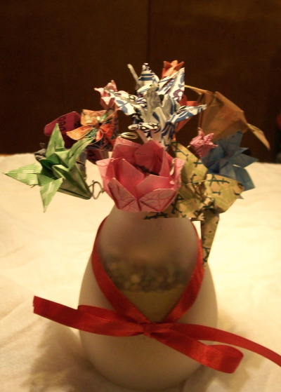 origami bouquet 2