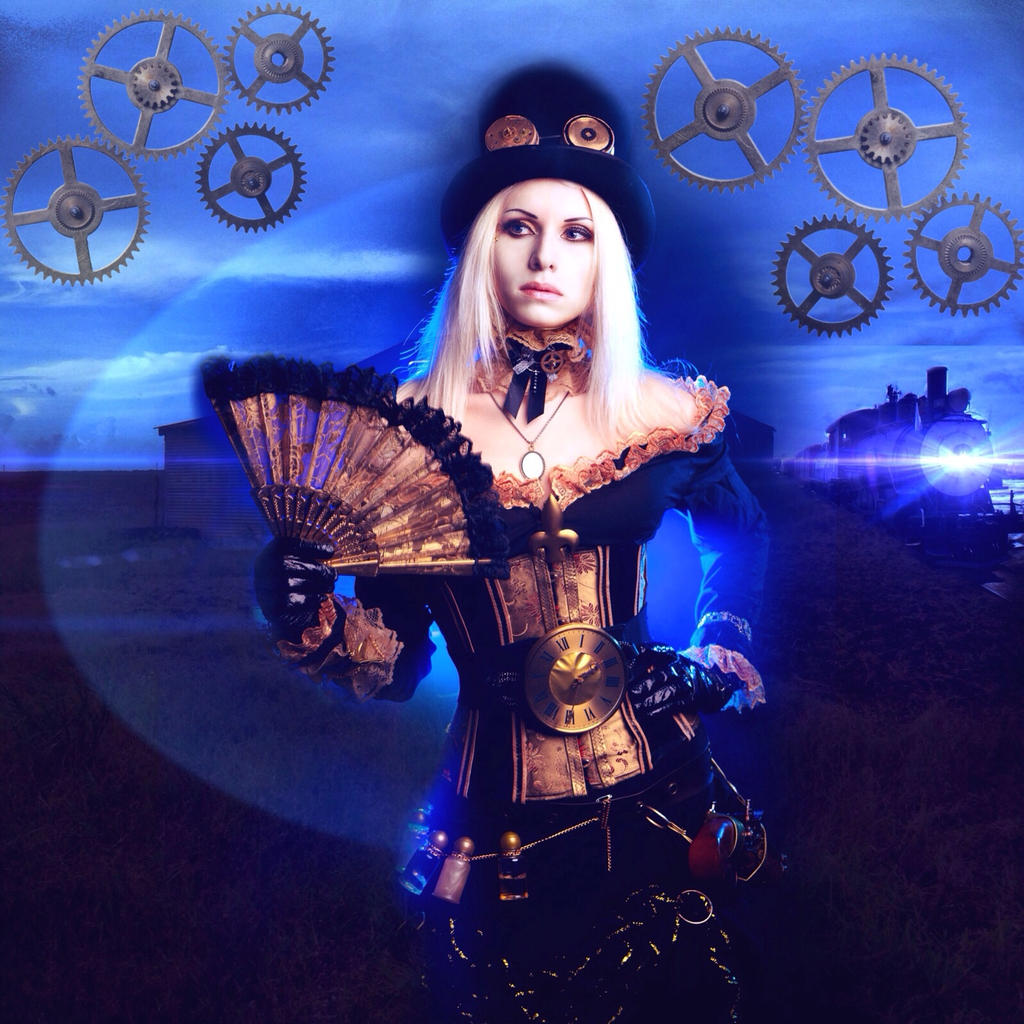 Deviantart Blue Steam Steampunk Blue by Skitime123 on DeviantArt
