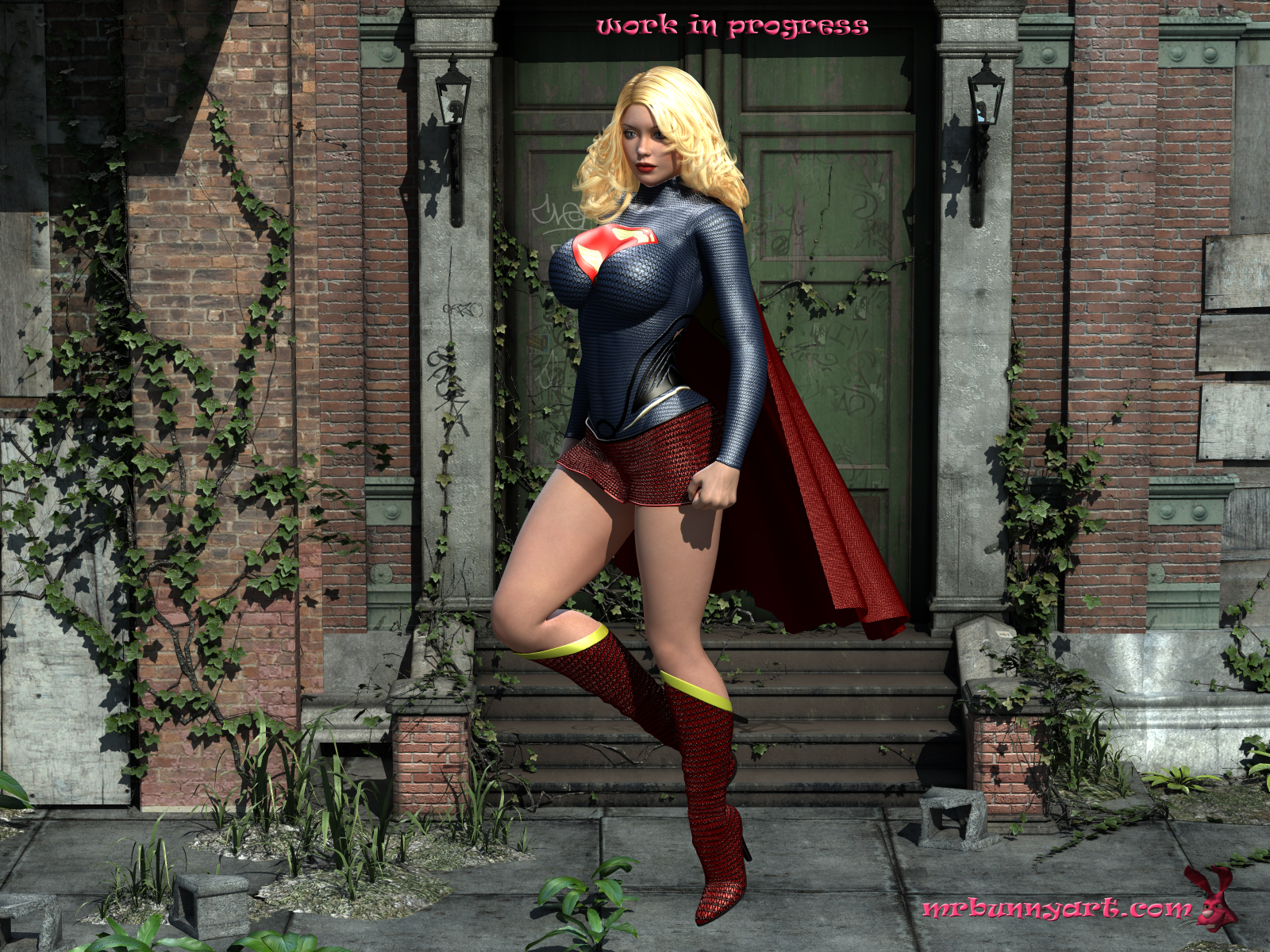 [W.I.P] New Supergirl outfit II