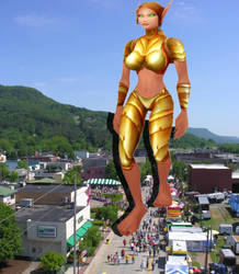 ahra contribution 2: Bloodelf giantess