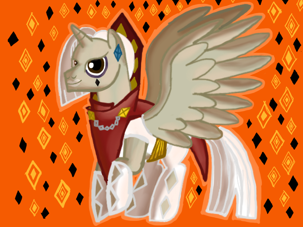 Ghirahim as a pony again