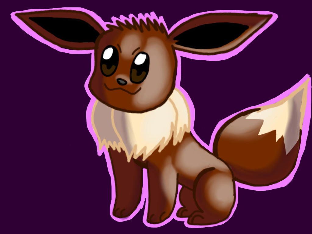 Eevee sitting down