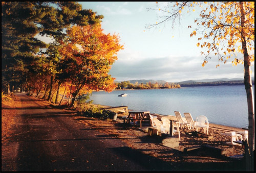 Autumn in New Hampshire - Lake