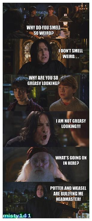 Bullying Snape