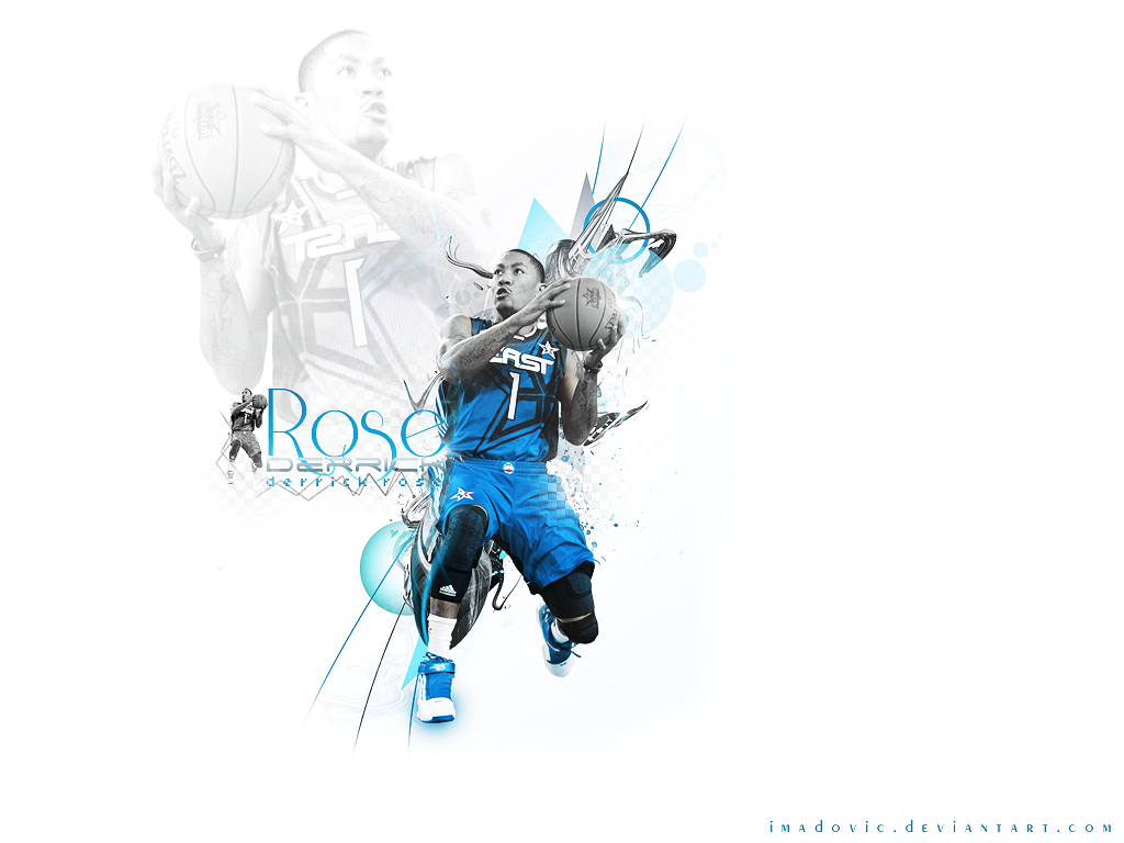 Derrick Rose Wall