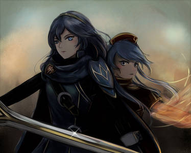 Fire Emblem - Lucina and Lilina