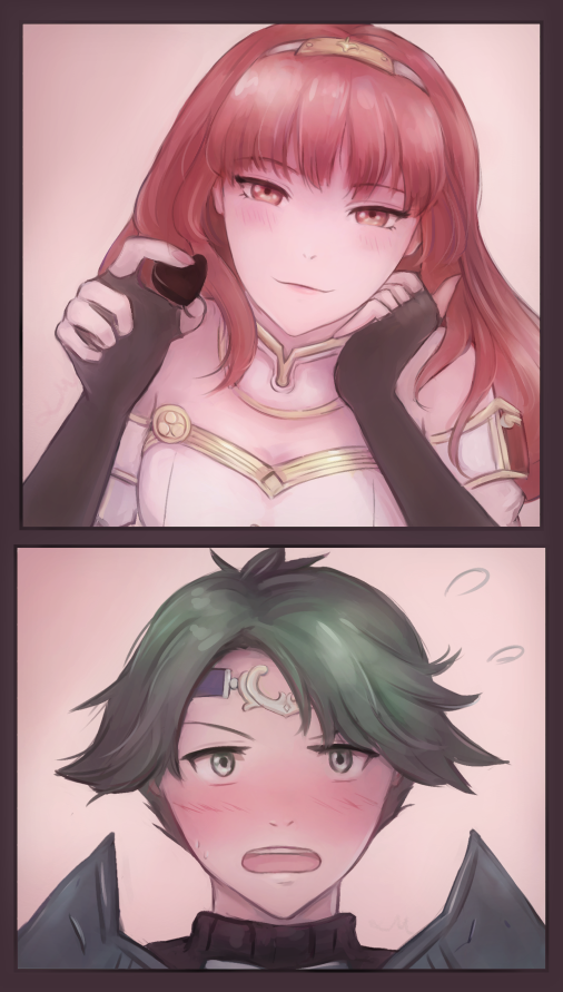 Fire Emblem - Celica and Alm