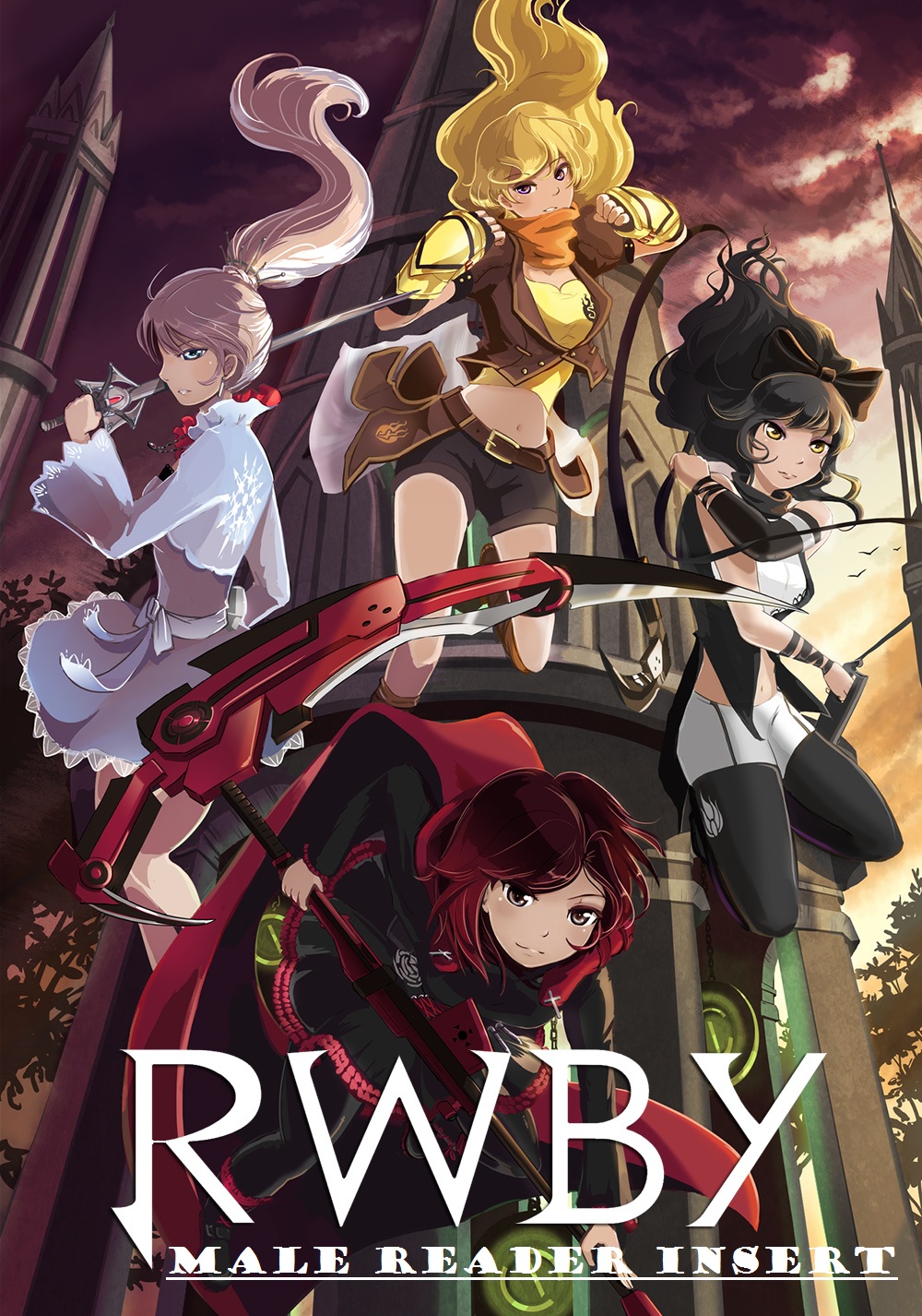 RWBY: Ruby Rose x Male Reader - Vol. 2 Ep. 8 by NehpetsSanders on ...