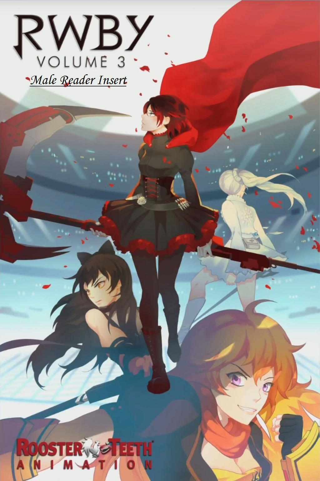 RWBY Ruby Rose x Male Reader Vol. 3 Ep. 3 by NehpetsSanders on