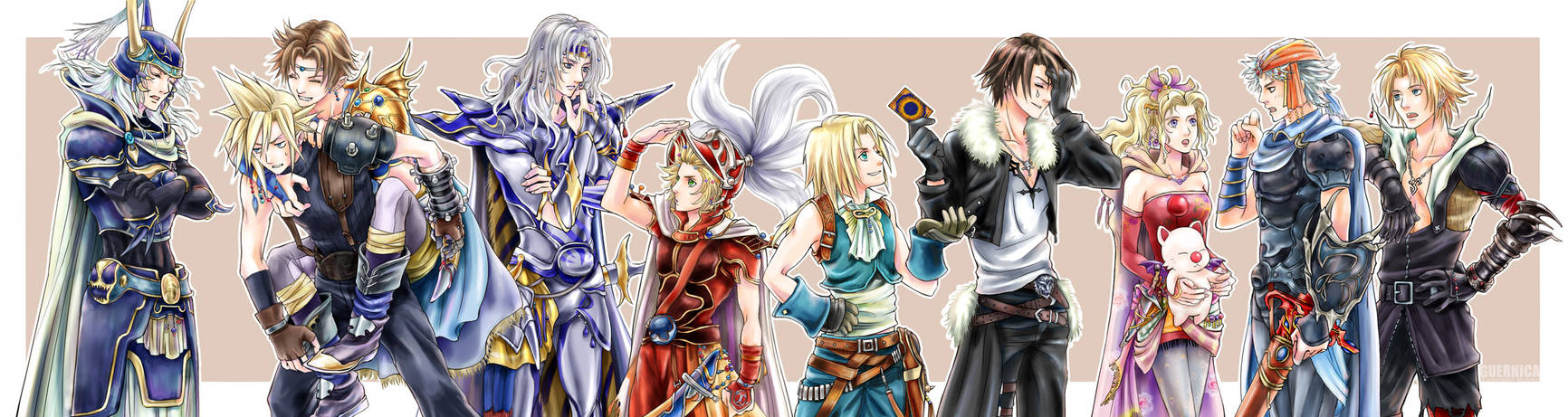 Dissidia Cosmos Heroes by hummingbird712 on DeviantArt