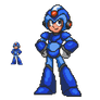 Mega Man X Pixel Art