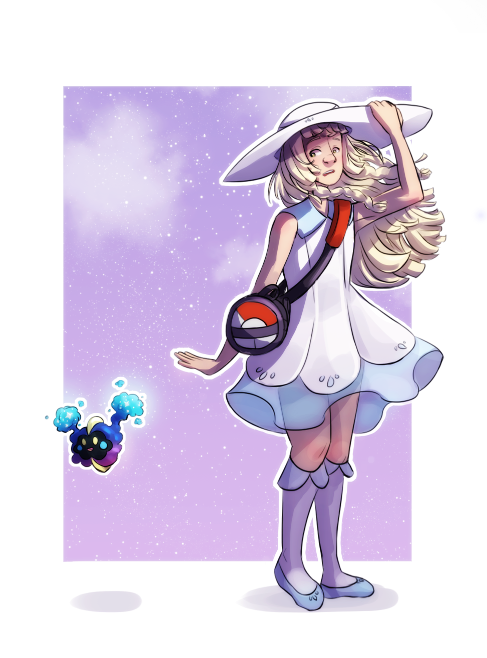 Lillie and Cosmog